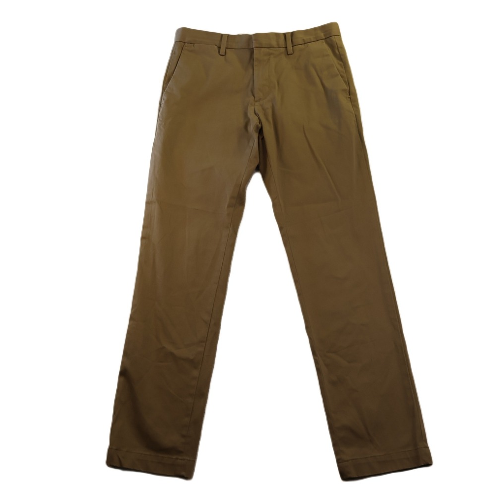 Banana Republic Mens 30x32 Aiden Slim Fit Chinos Olive Green S/795219-00